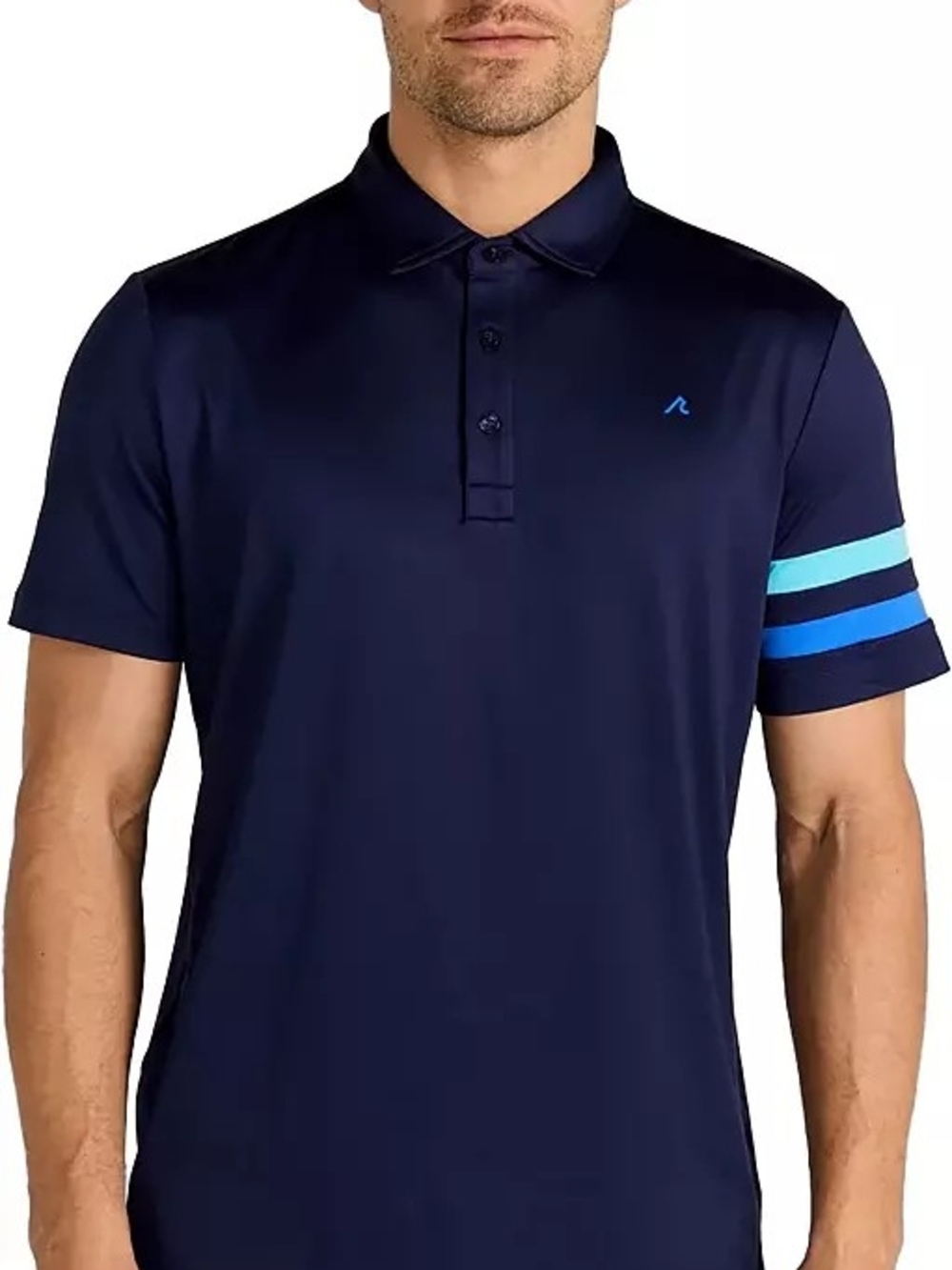NWT Redvanly Mens Heyward Polo Size Medium - Midnight Navy
